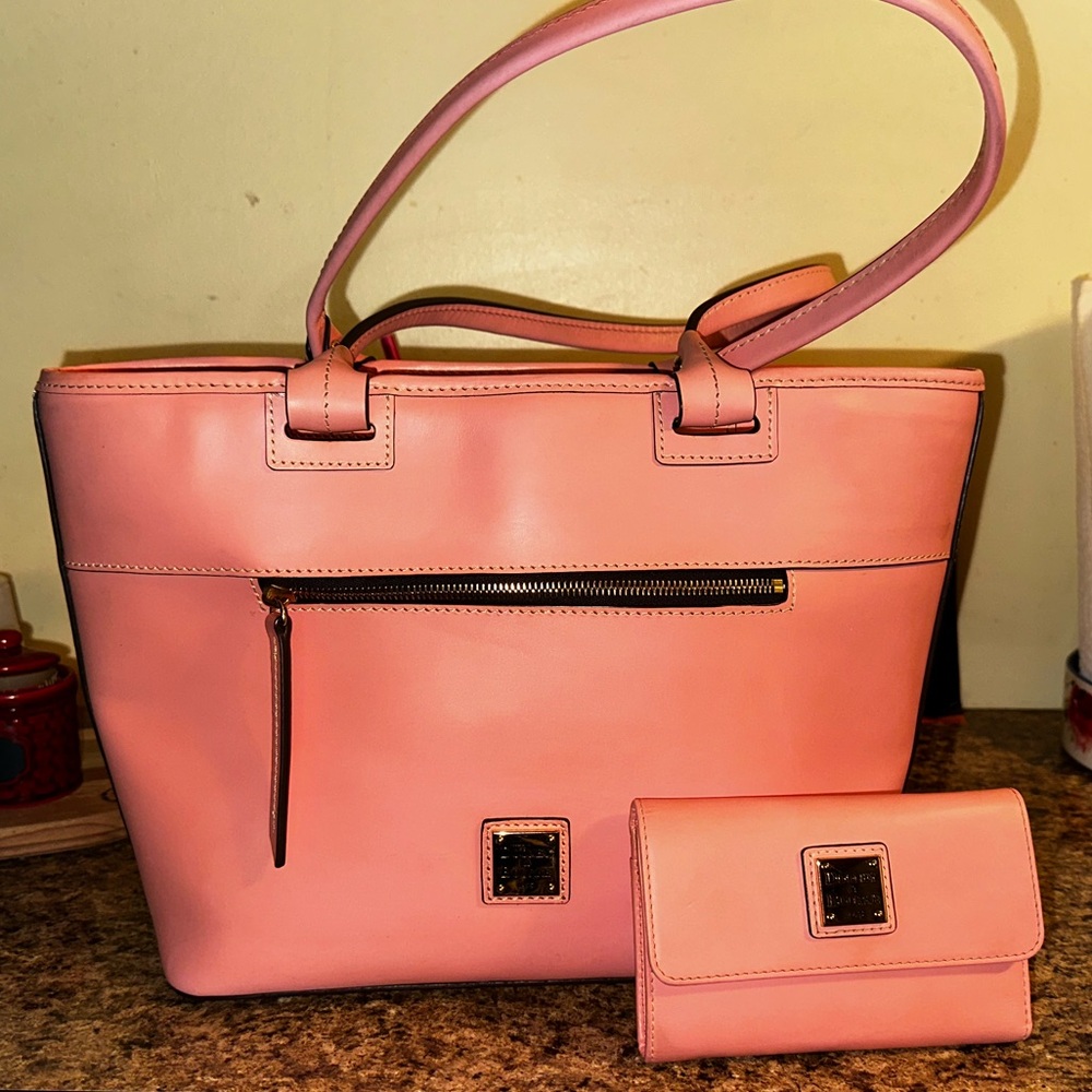 Dooney & Bourke Beacon Tote with Matching Wallet